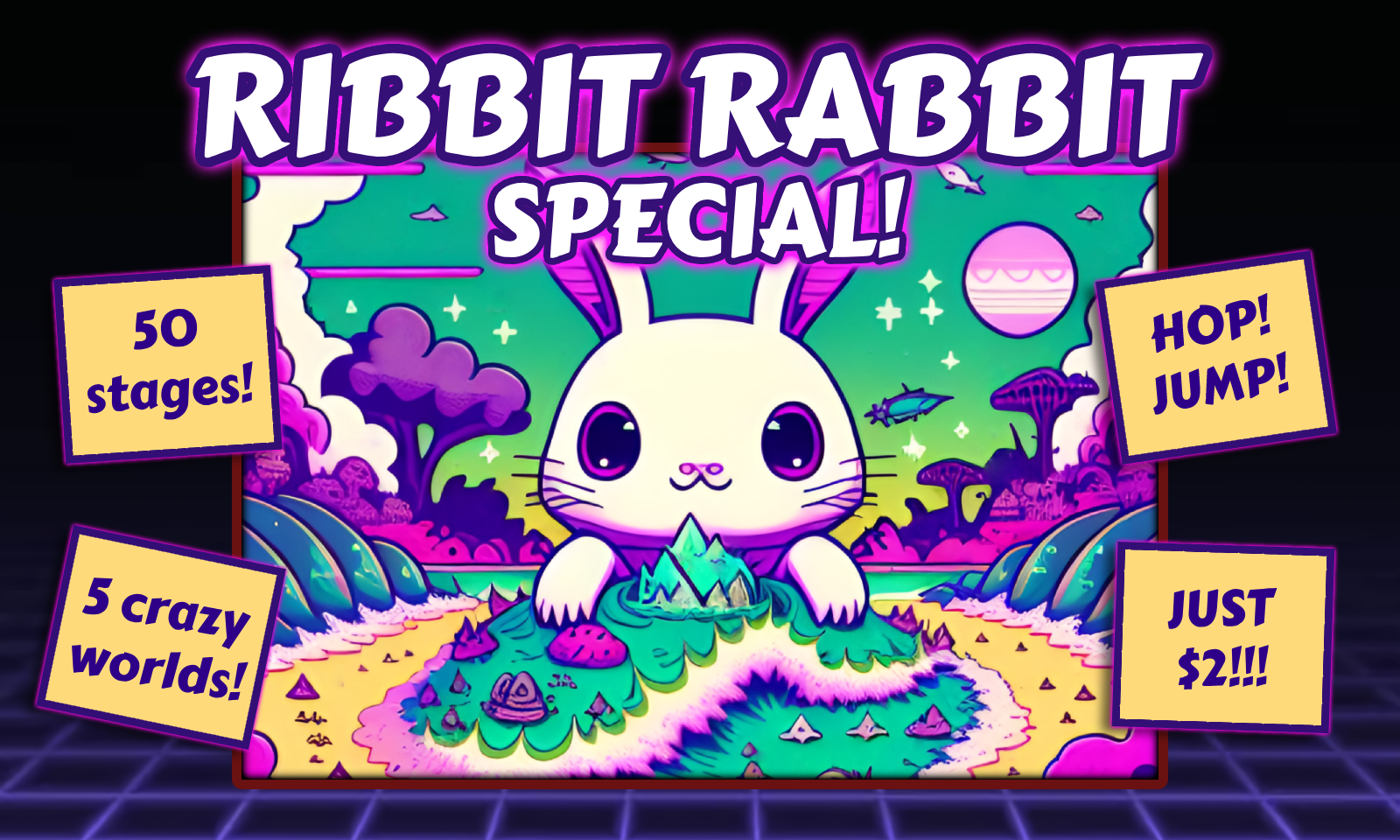 Playdate game Ribbit Rabbit Special!