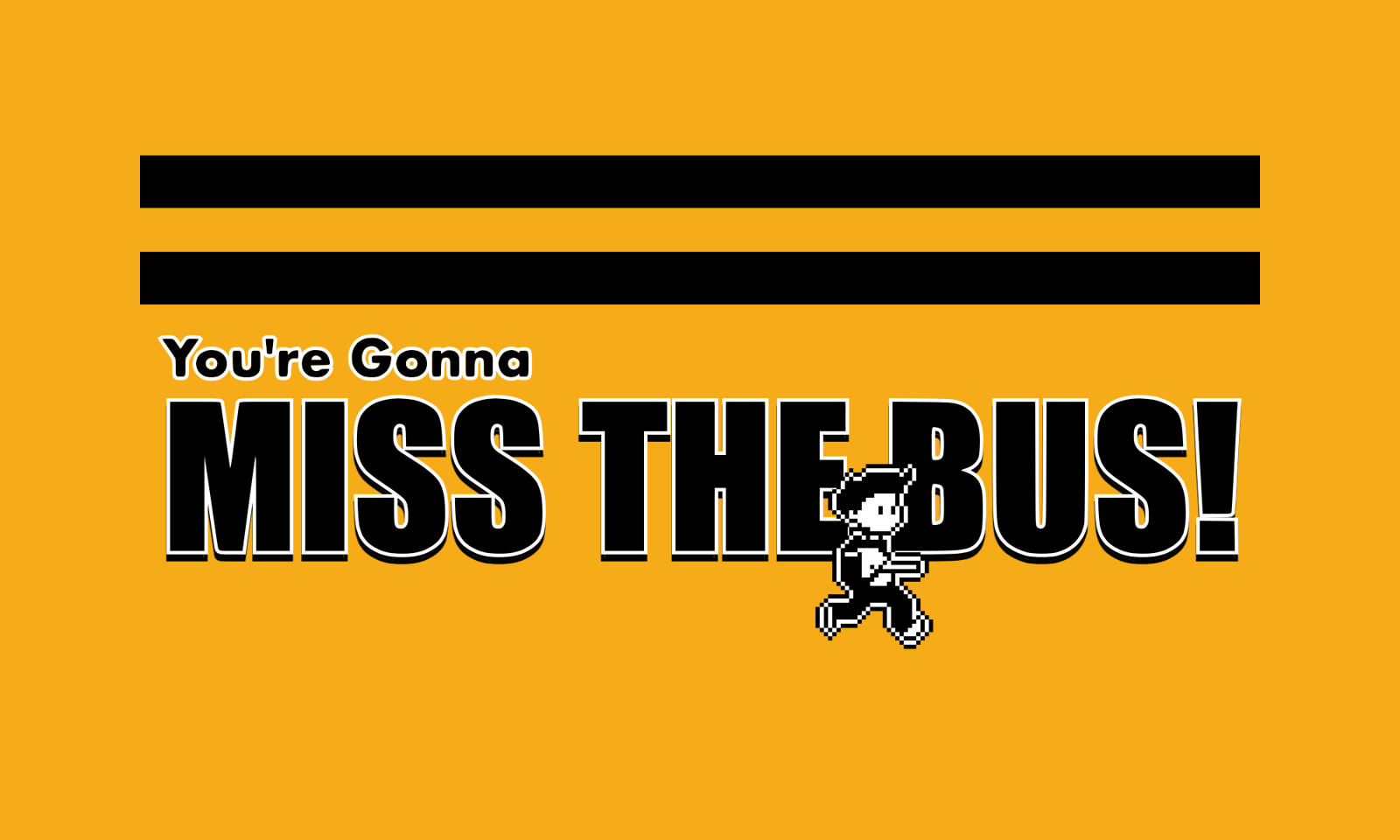 Playdate game You're Gonna Miss the Bus!