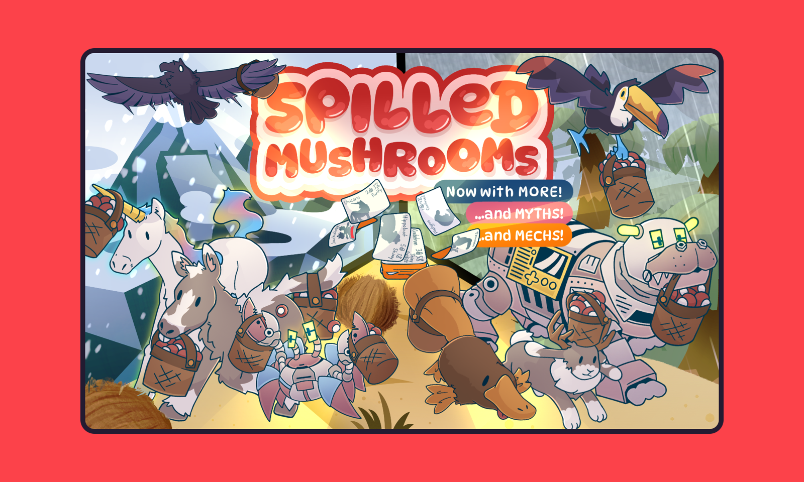Spilled Mushrooms