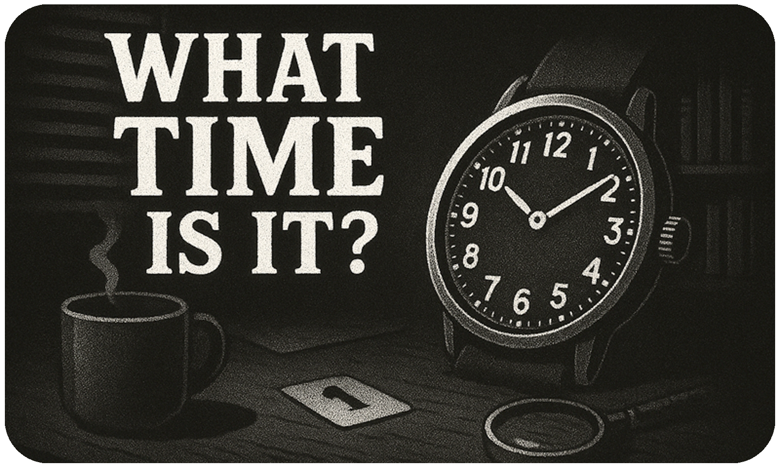 What time is it?