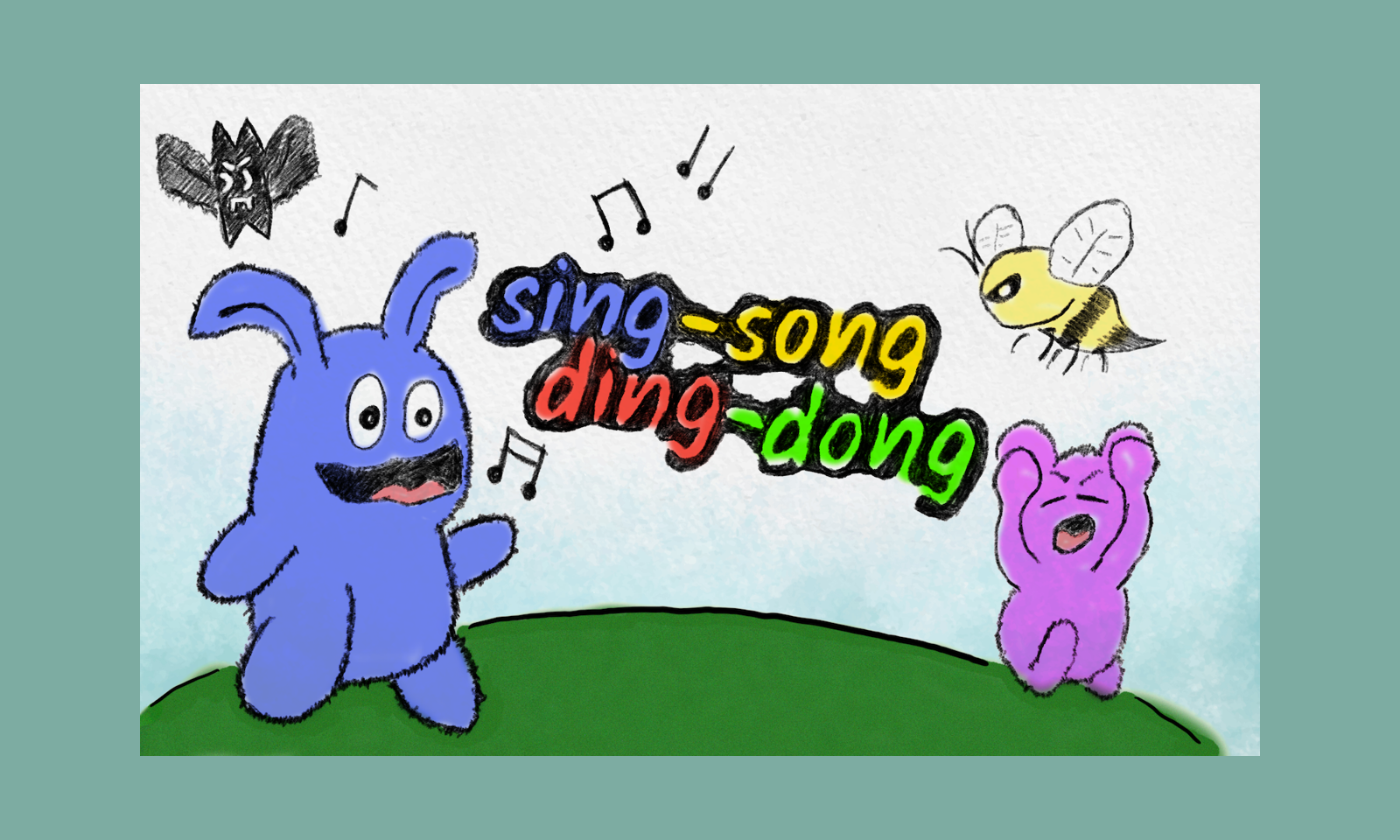 Playdate game sing-song ding-dong
